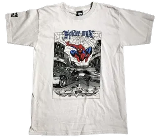 Stussy Spider Man Tee 1 Stussy Spider Man Tee