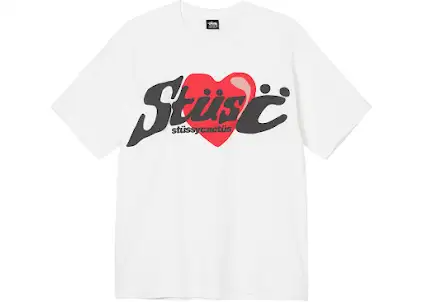 Stussy x CPFM Heart Tee 1 Stussy x CPFM Heart Tee