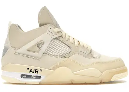 Jordan 4 Retro Off-White Sail 1 Jordan 4 Retro Off-White Sail