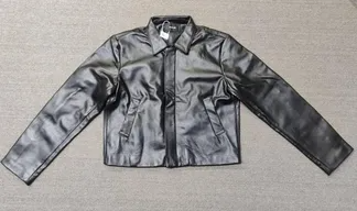 Vuja De Dual-Zip Leather Jacket 2 Vuja De Dual-Zip Leather Jacket - Image 2