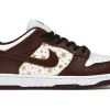Nike SB Dunk Low Supreme Stars Barkroot Brown