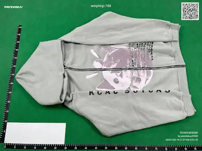 Travis Scott New Sight Zip Up Hoodie Olive 2 Travis Scott New Sight Zip Up Hoodie Olive - Image 2