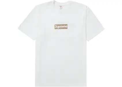 Supreme X Burberry Box Logo Tee 1 Supreme X Burberry Box Logo Tee