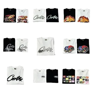 Bunch of Corteiz Graphic Tees #1 (20 Variants) 1 Bunch of Corteiz Graphic Tees #1 (20 Variants)