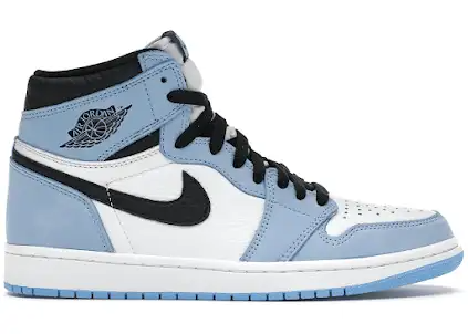 Jordan 1 Retro High White University Blue Black 1 Jordan 1 Retro High White University Blue Black