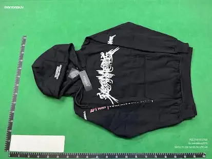 Vetements TFD Hoodie 2 Vetements TFD Hoodie - Image 2