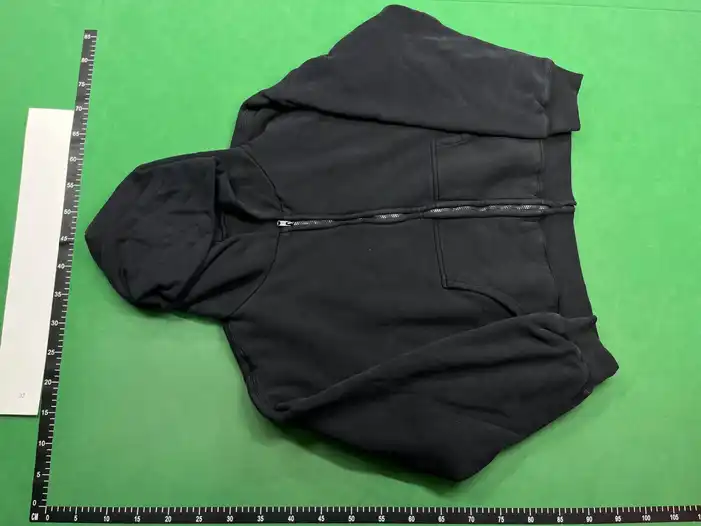 Bound2 Double Layer Heavy Washed Zip-Up Hoodie 2 Bound2 Double Layer Heavy Washed Zip-Up Hoodie - Image 2