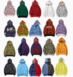 Bunch of Bape Hoodies (40 Variants)