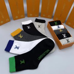 Louis Vuitton mid-calf casual business socks#3 7 CnFans 26