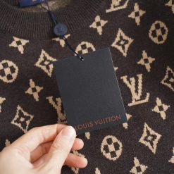 LV Louis Vuitton 2024 new jacquard sweater sweater High version! 17 CnFans 3 14