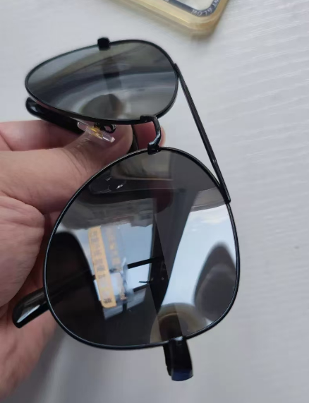 Metal resin polarized sunglasses 2 Metal resin polarized sunglasses - Image 2