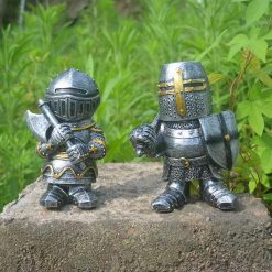 Decorative armor knight dwarf guard European sculpture resin crafts 6 CnFans 微信图片 20250212192850