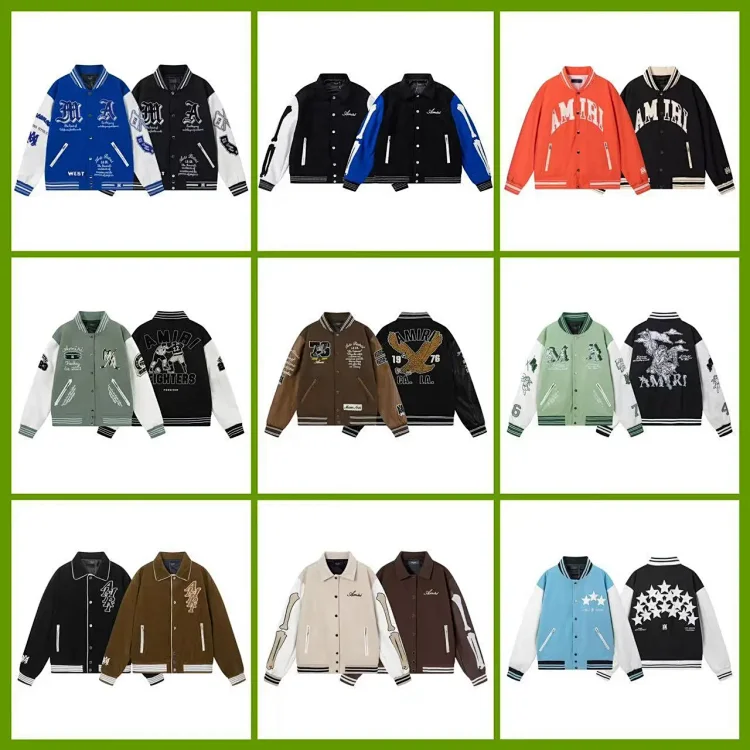 Amiri Jacket Baseball Jacket 1 Amiri Jacket Baseball Jacket